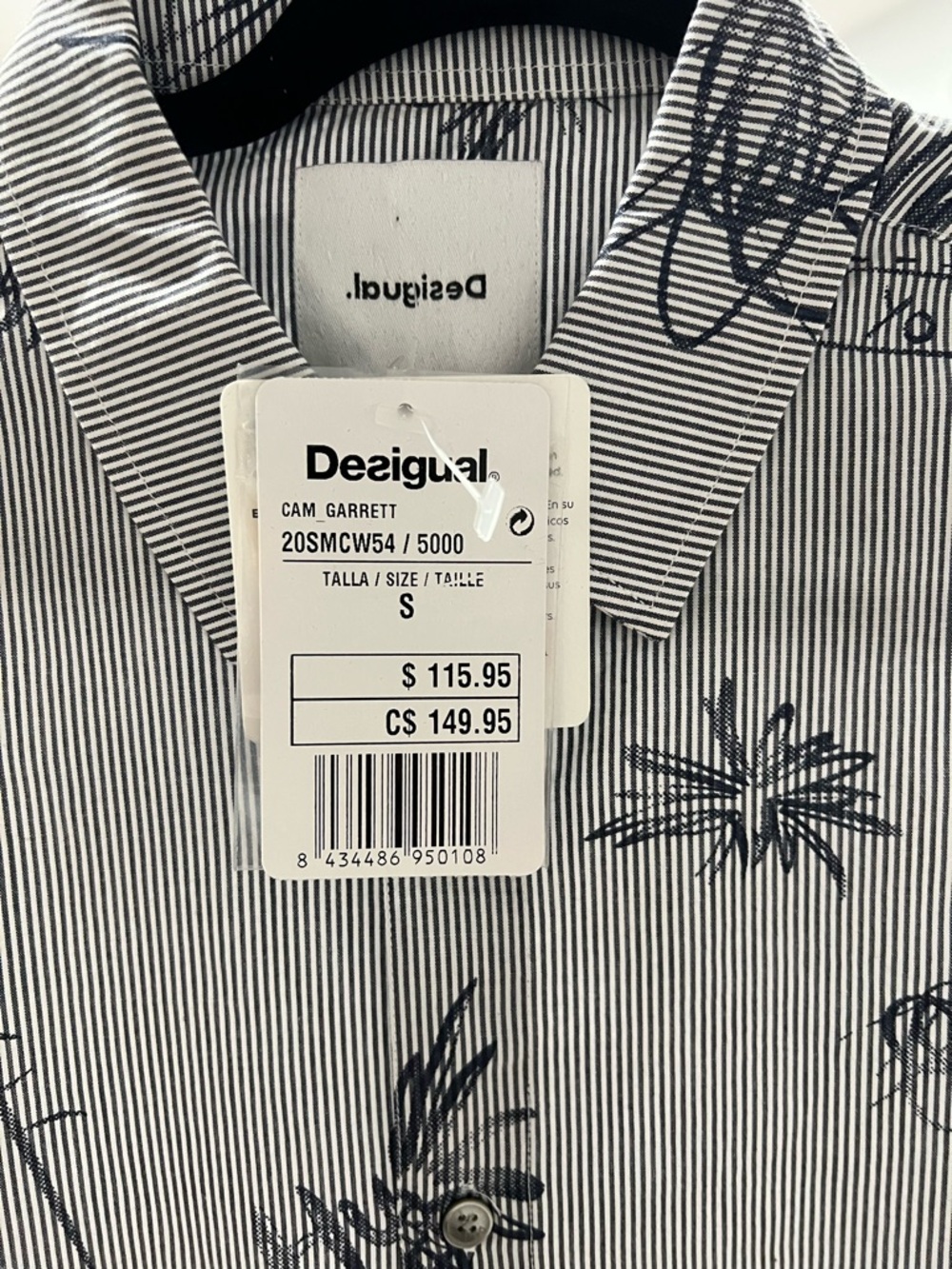 NWT: Desigual Button Down shirt - Picture 3 of 10
